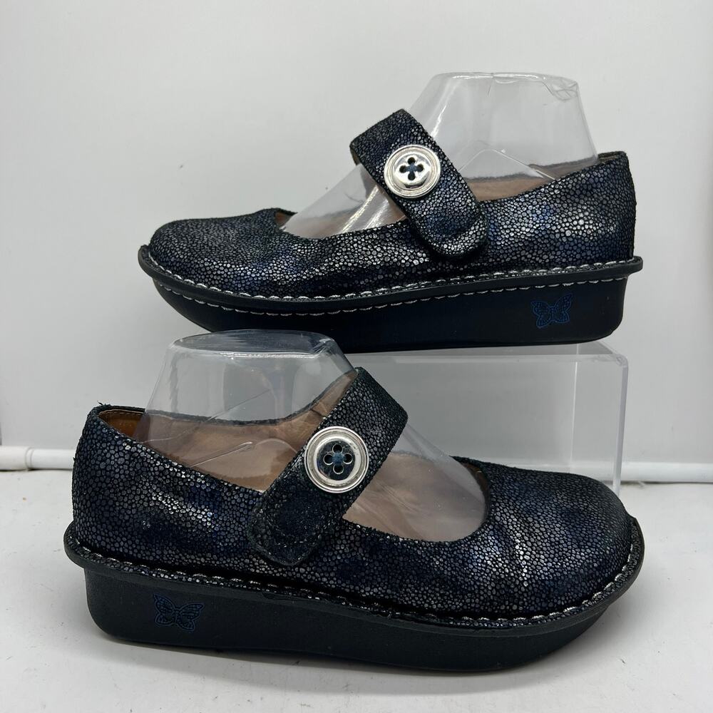 Alegria Shoes Womens 38 US 9 Paloma PAL-233 Mary Jane Leather